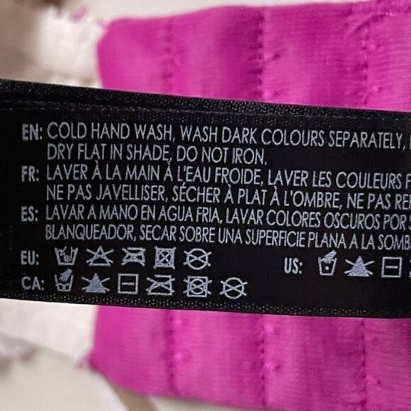 FREE Heidi Klum Heidi Natural Lift Lace Bra Wild Aster Women’s Large - Picture 11 of 11